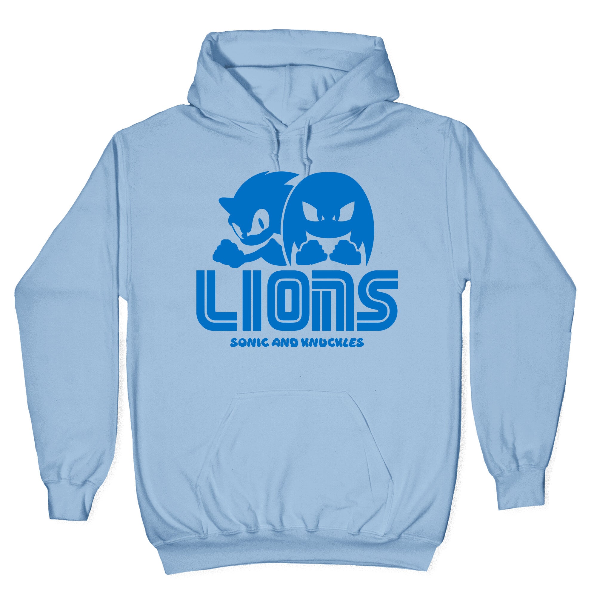 Sonic and Knuckles Lions Hoodie